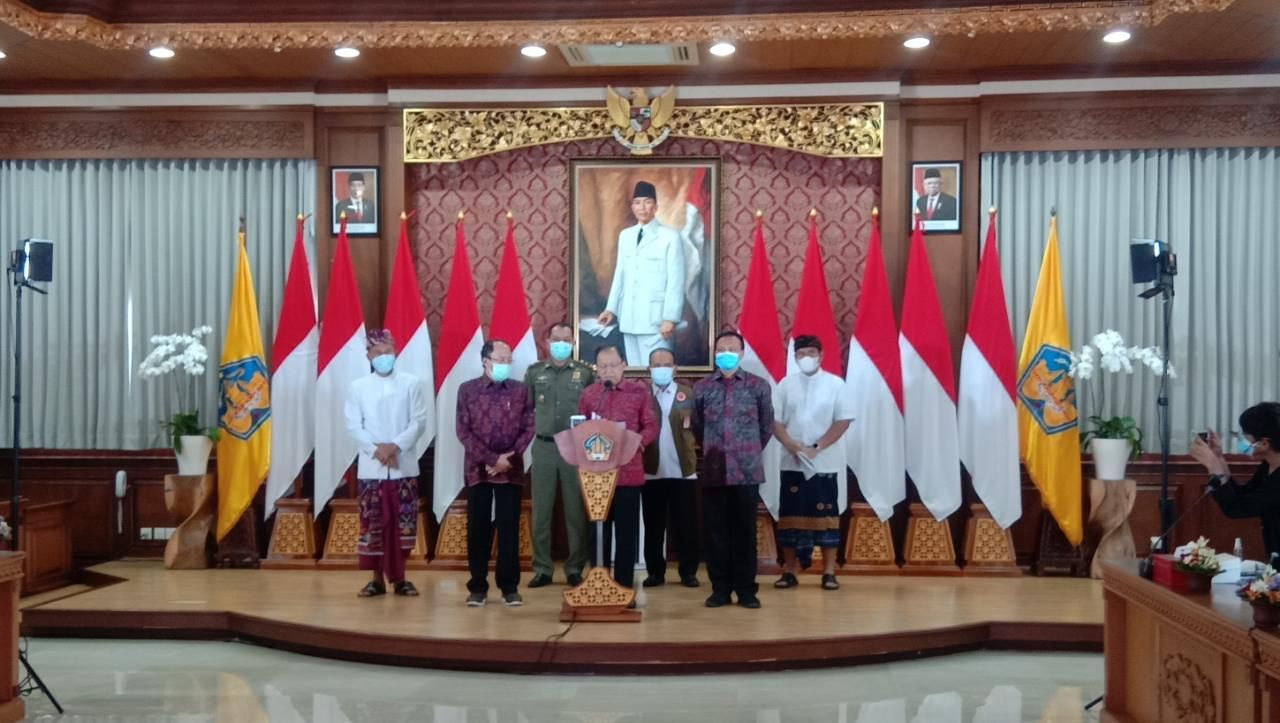 podiumnews.com-Cegah Penyebaran Covid-19 Nataru, Gubernur Koster Keluarkan SE 2021
